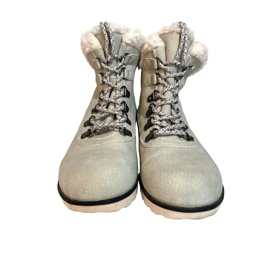 JBU by Jambu Blue Creek Water Resistant Lace Up Fleece Lined Bootie Women's 6.5M
